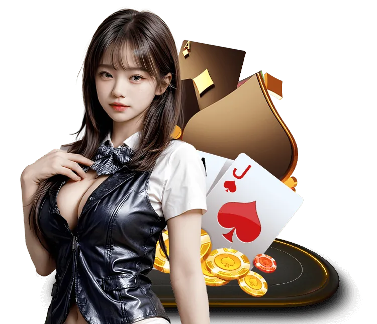 Người chia bài trực tiếp chuyên nghiệp tại bàn Baccarat của 77vin nổ hũ
